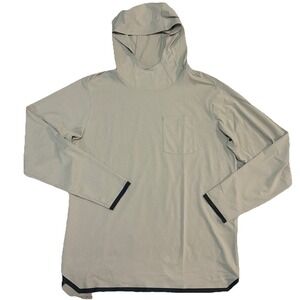 NWOT 686 Men's Small Long Sleeve Let's Go Tech Hoody Putty Color